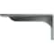 Ekena Millwork Embrey Steel Bracket, Unfinished 2"W x 10"D x 4 3/4"H BKTM02X10X04EBCRS - alternate 9